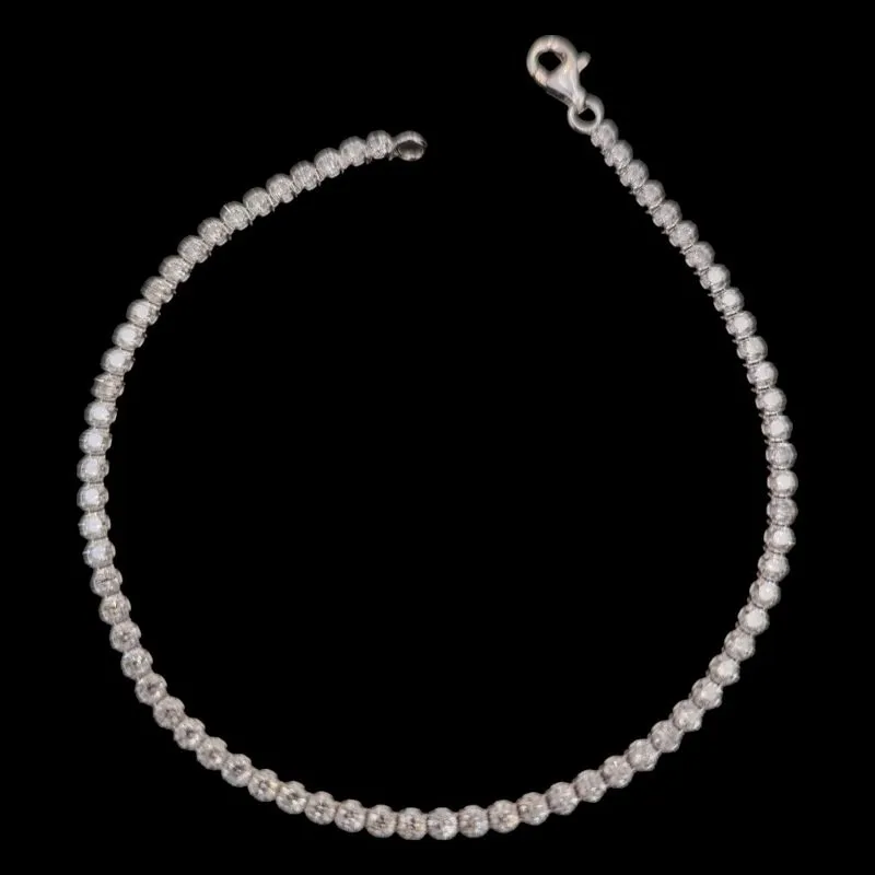 PULSEIRA RIVIERA MICROZIRCONIA BRANCA 2 MM